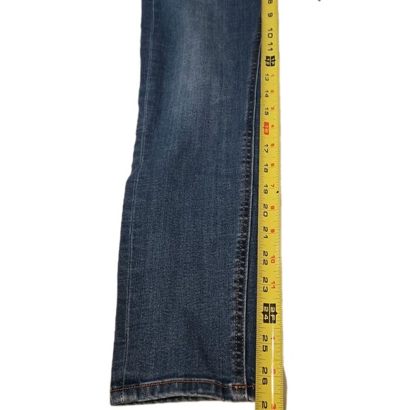 Zara Women's High-Waisted Skinny Jeans Light Wash Stretchy Size 10 - Picture 4 of 5